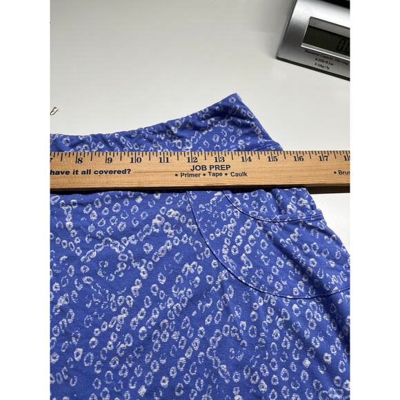 Escape Habitat Skort Small Artsy Dot Pockets Pull On Blue Tennis Golf Athletic - Picture 7 of 14